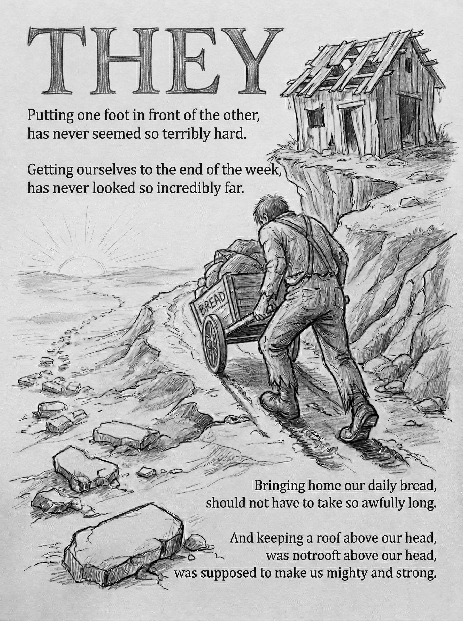 THEY — stanza 1 illustration